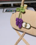 Crochet Lavender Bag Charm